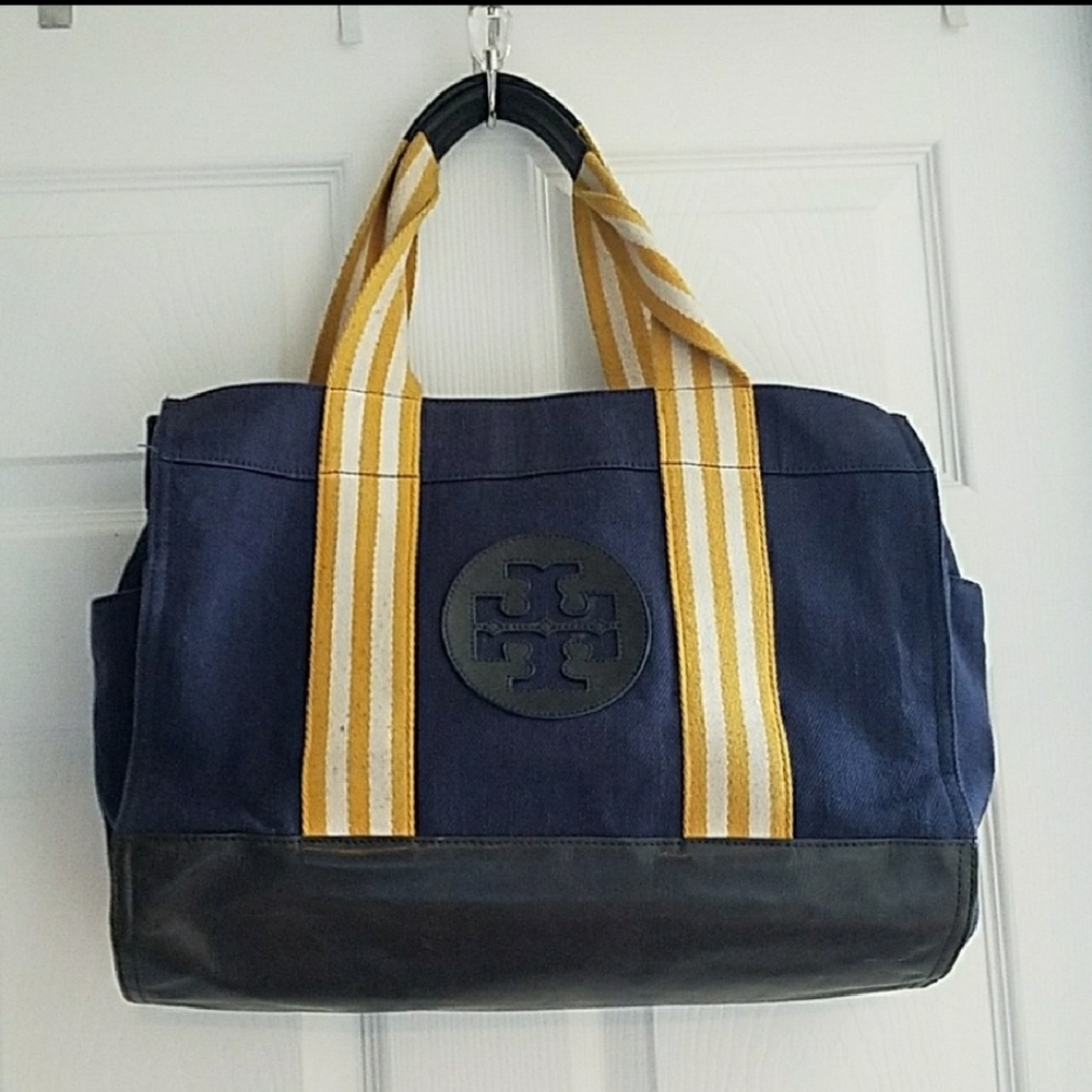 Tory Burch Denim Tote